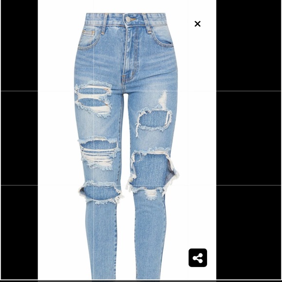 Light blue wash Pretty Little Things Denims! - Picture 2 of 10